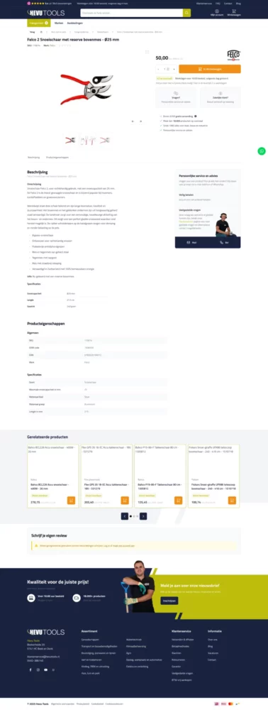 Hevutools.nl - Screenshot