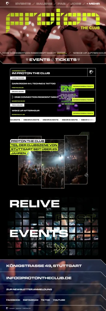 Homepage Proton