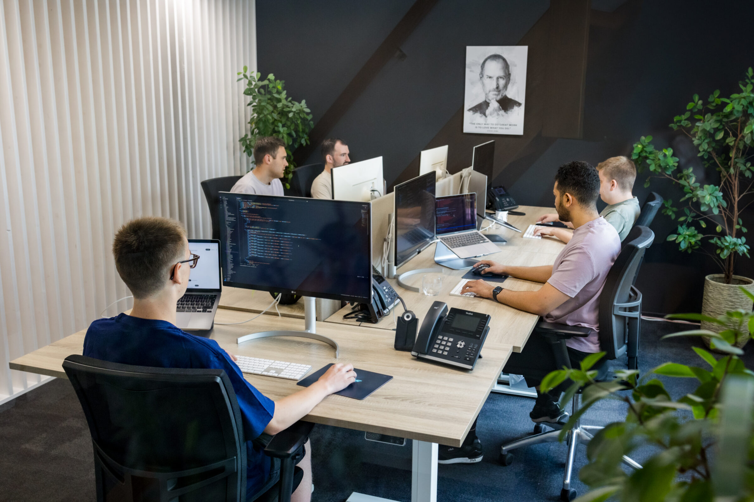 Kantoor Spits werkplekken