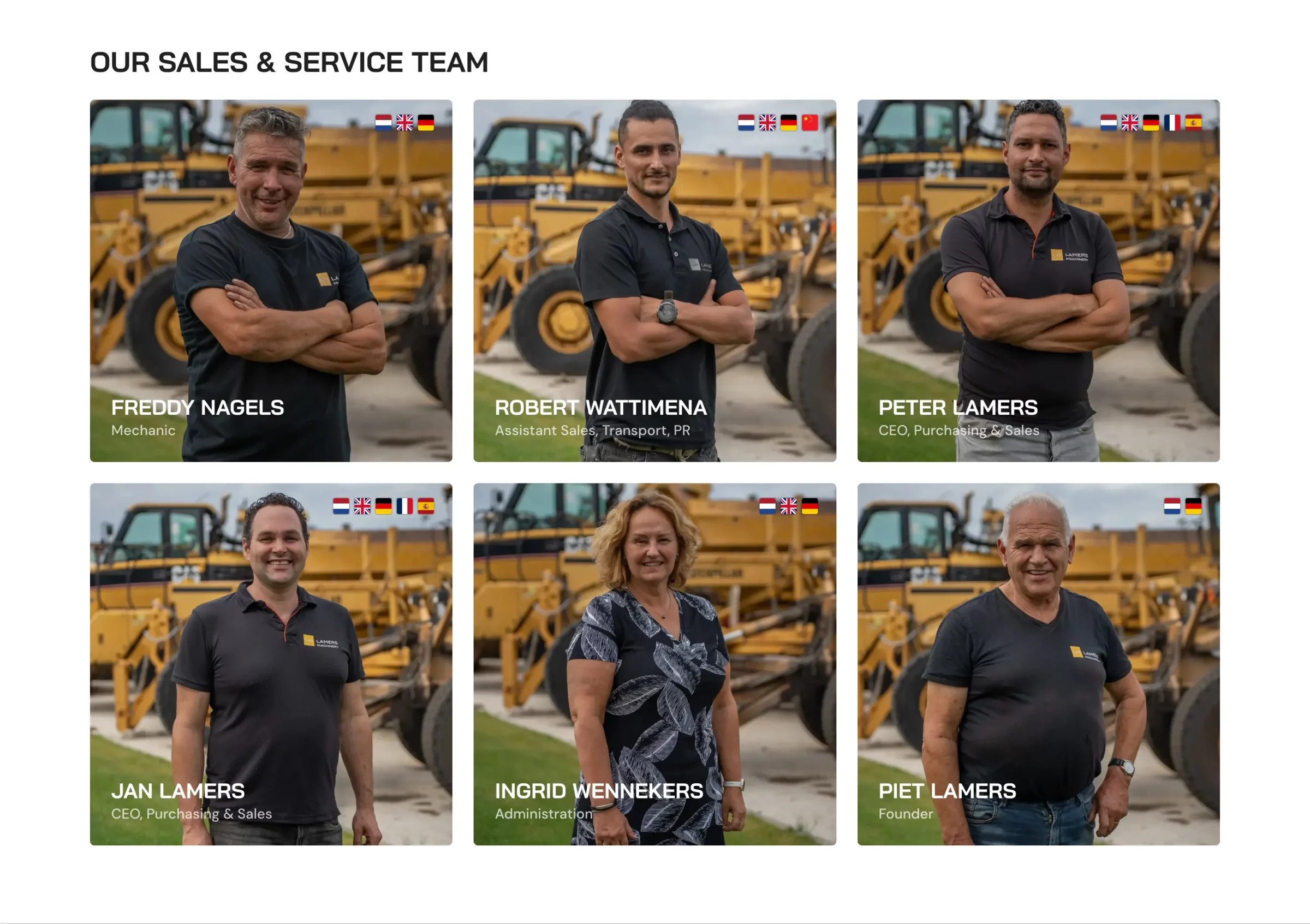 Lamers Machinery - Content - Team