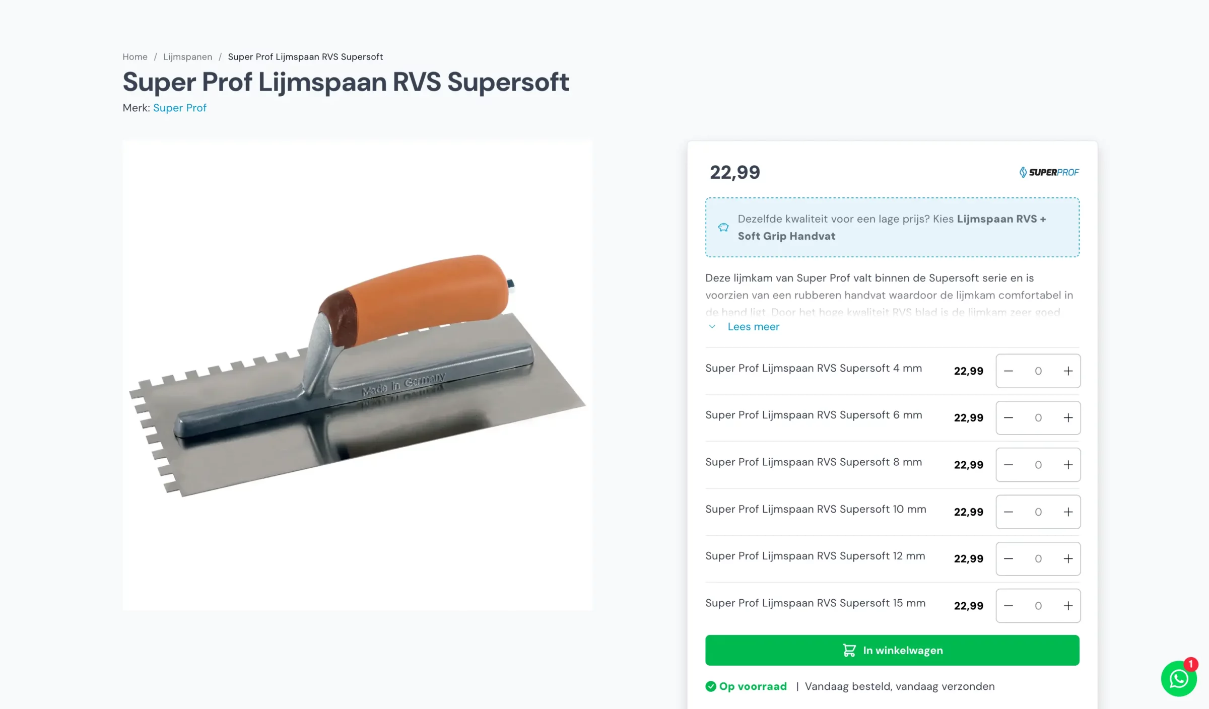 Screenshot Lijmkam