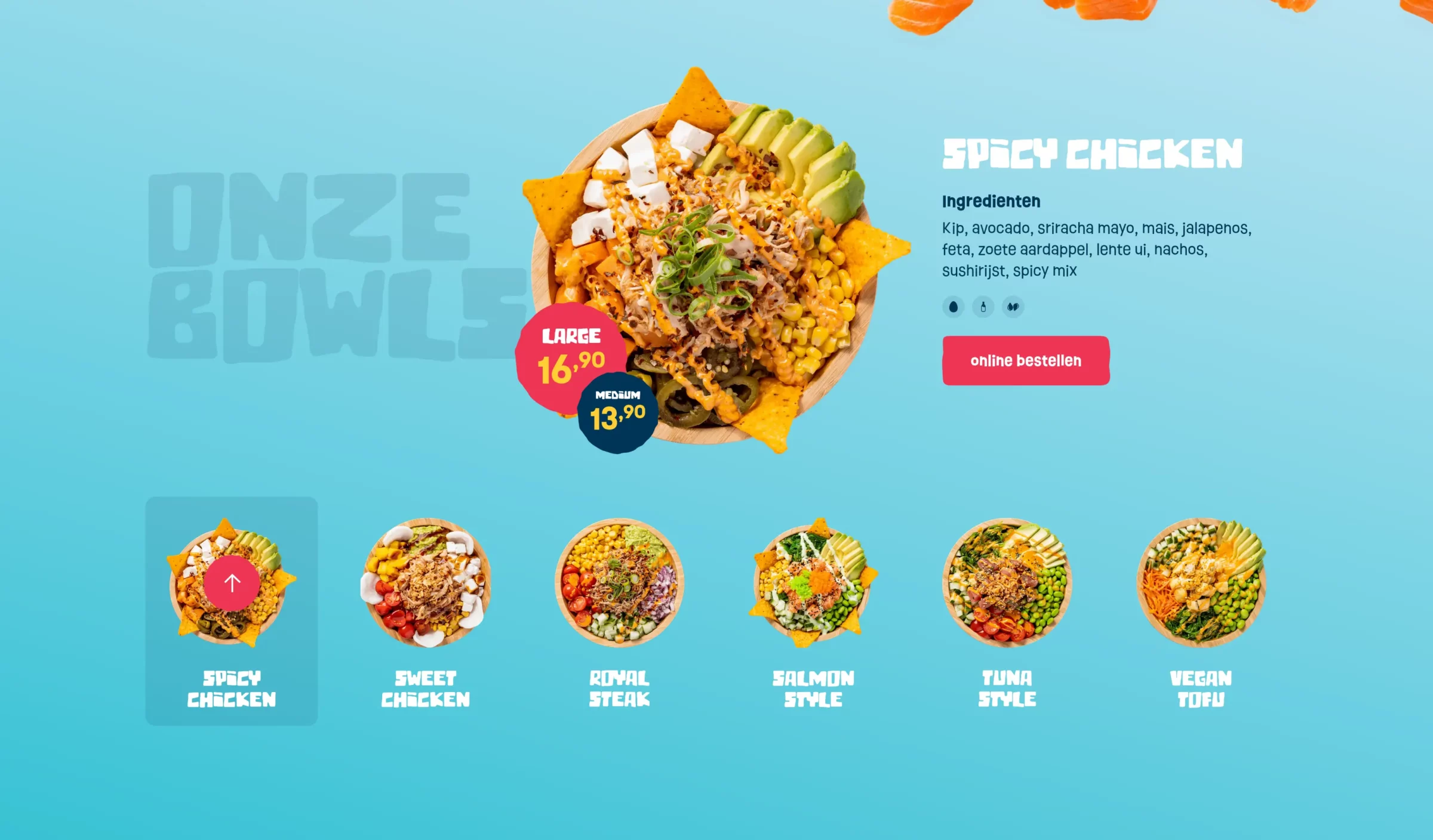 Screenshot aloha Pokebowls