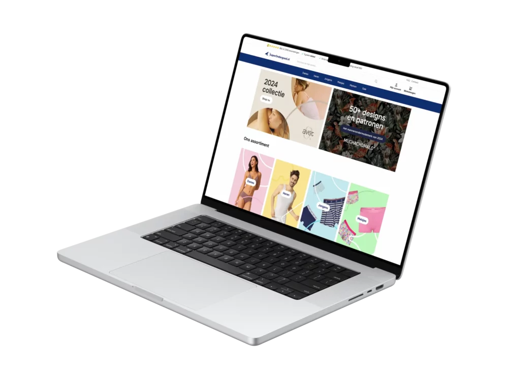 Spits - Visual - Superondergoed - Laptop