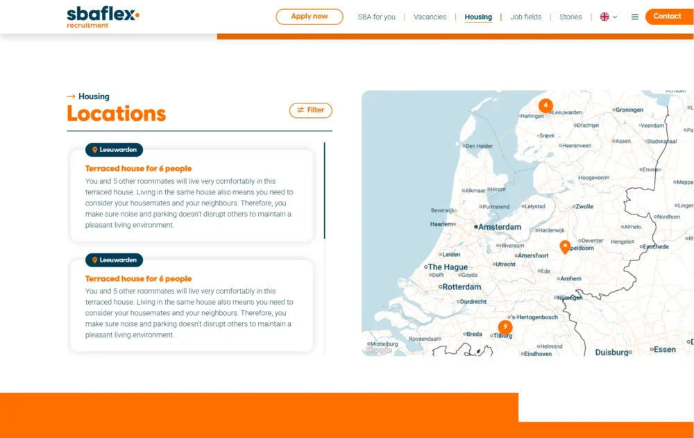 Voorbeeld Housing