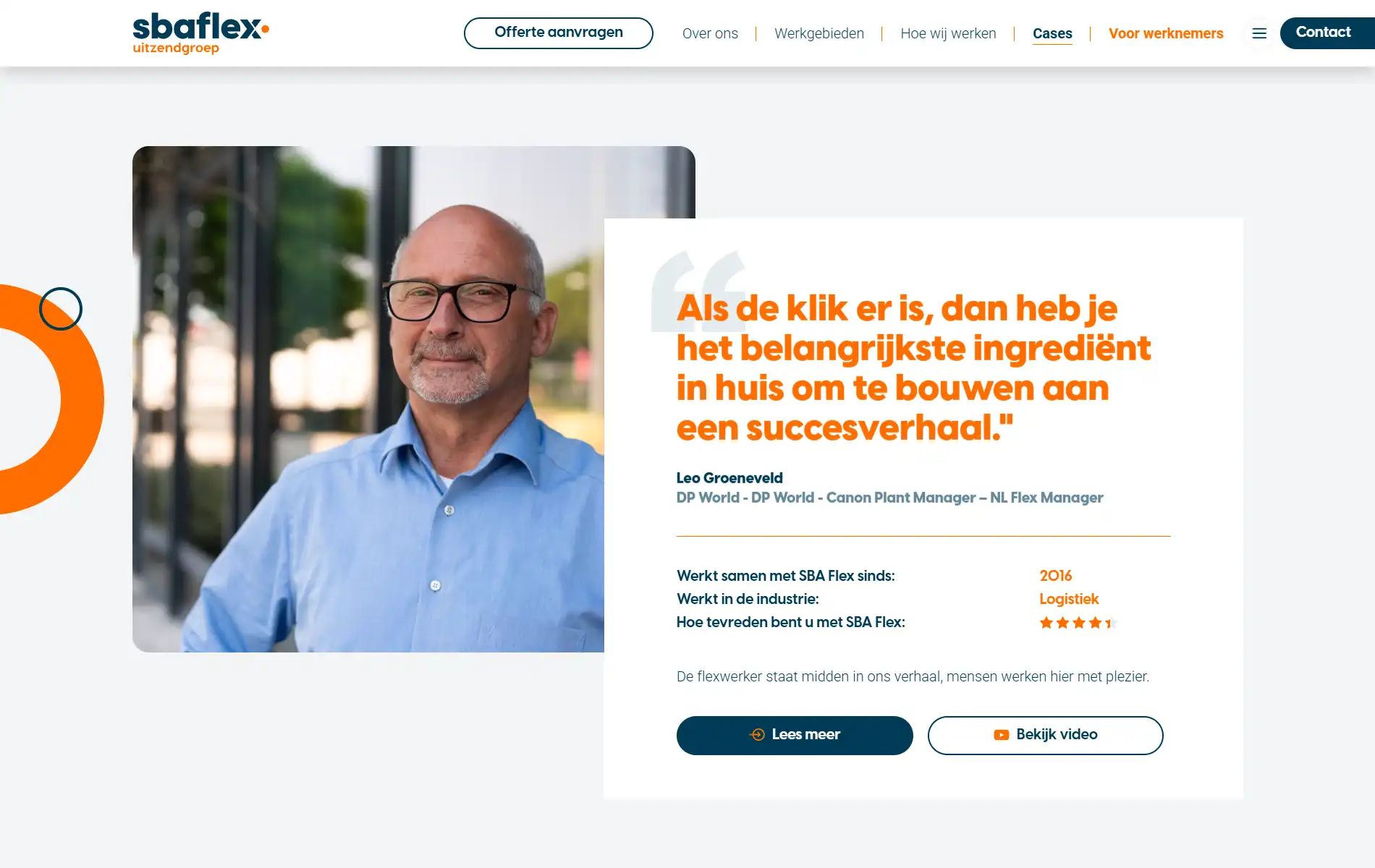 Voorbeeld Testimonial