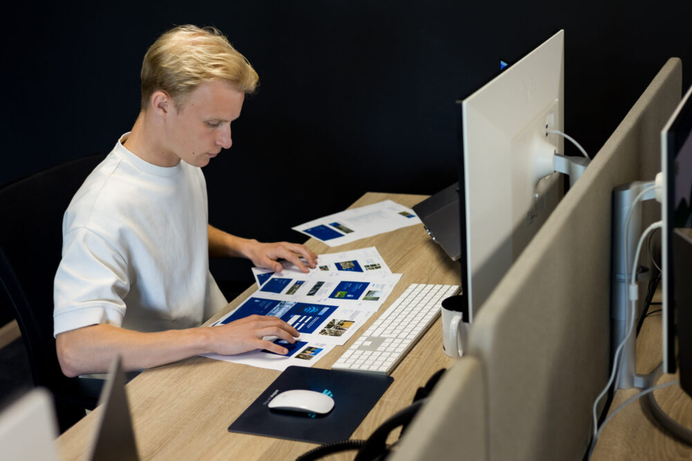 Wireframes design development